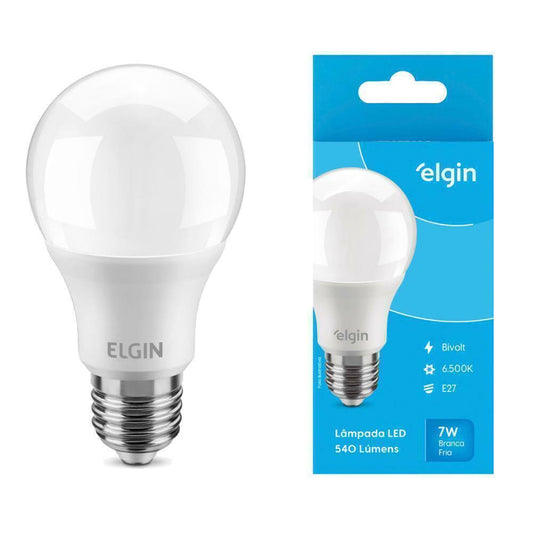 LAMPADA LED BIVOLT ELGIN 7W 6500K