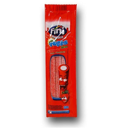 BALA FINI TUBES MORANGO CITR 15G