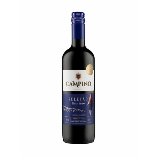 VINHO TINTO CAMPINO SUAVE 750ML UN